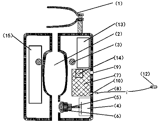 Mobile external plug-in module for monitoring transfusion state and controlling drip rate