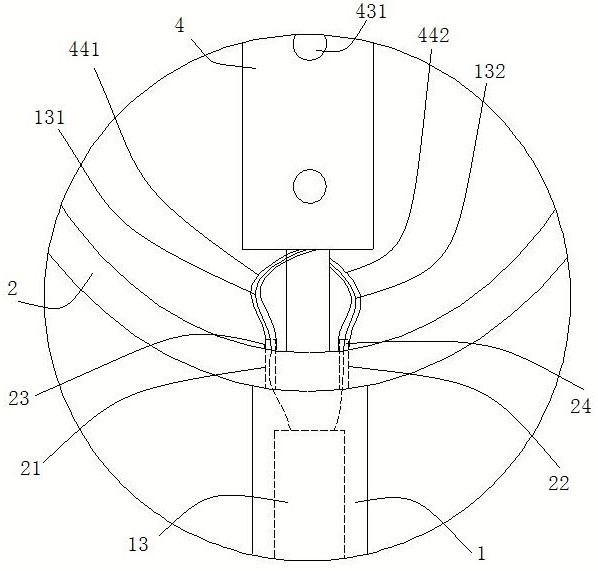 An electric mosquito swatter