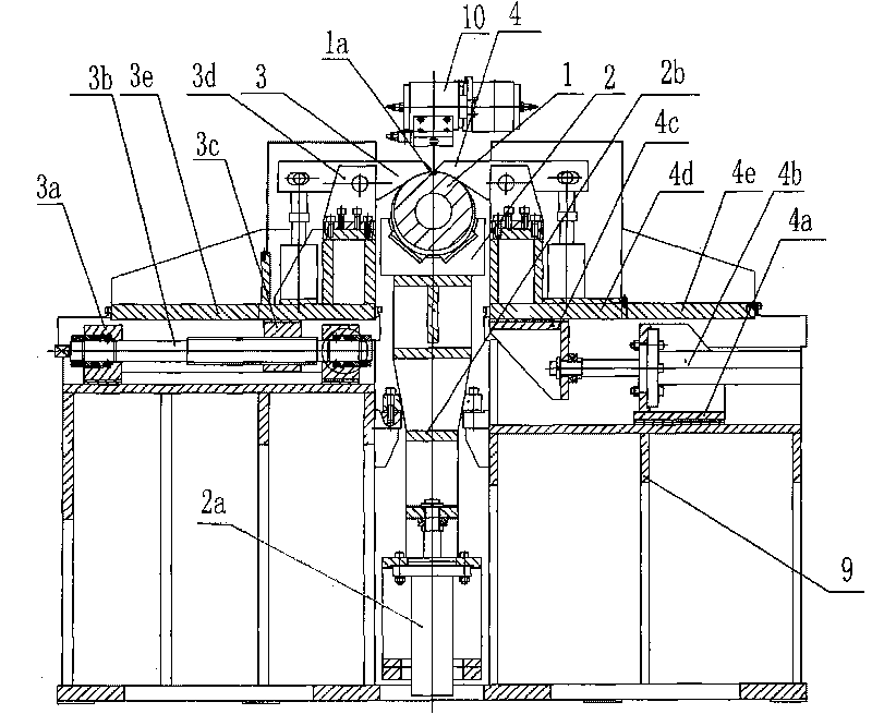 Longitudinal-seam laser welding positioning device for thin-wall circular tube