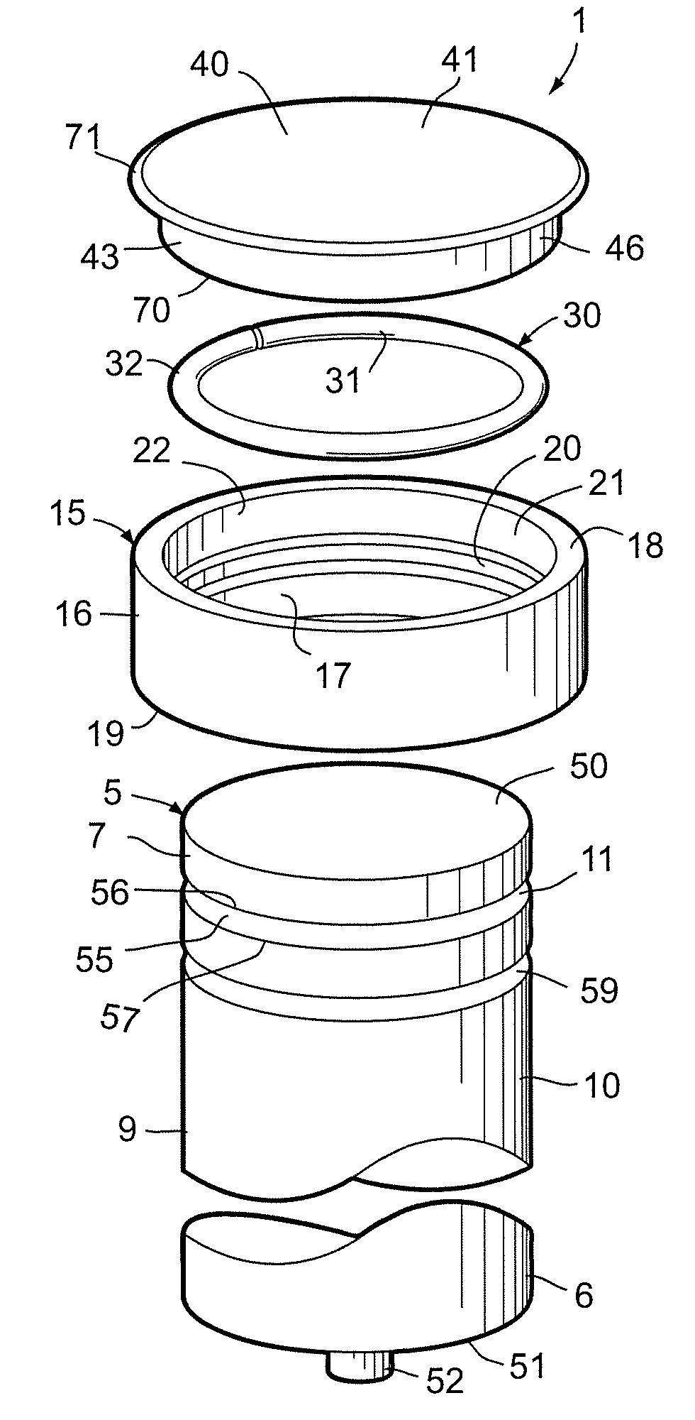 Guide pin assembly for metal forming dies and method