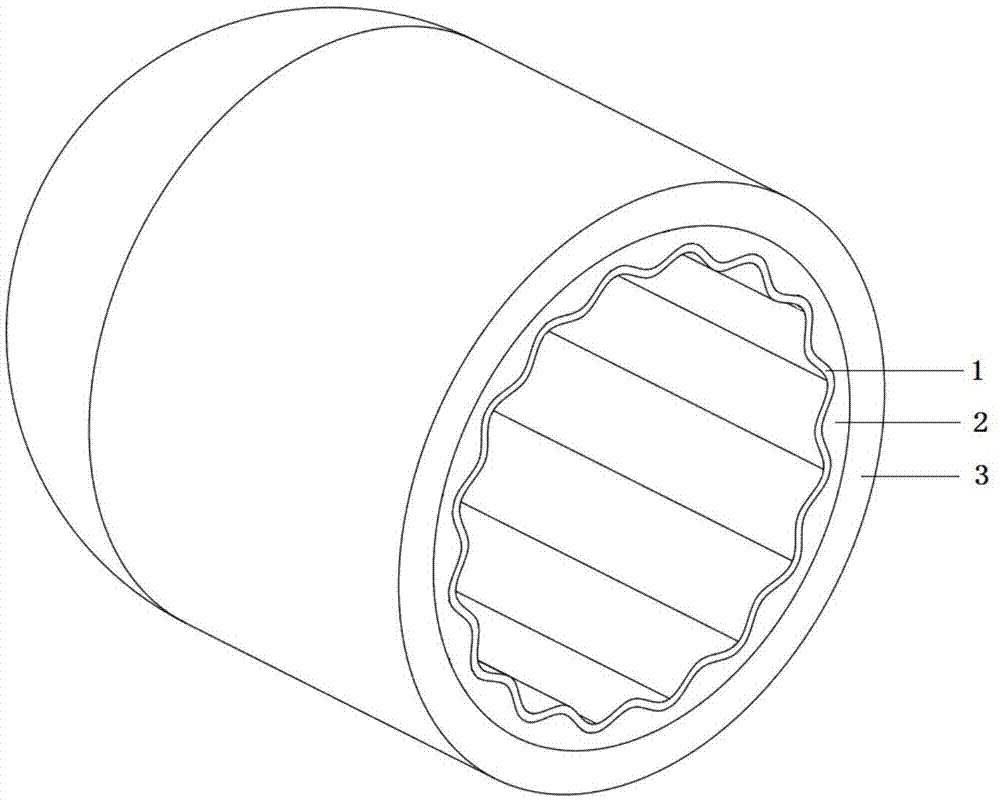 Fibrous-composite-wound pressure container with thin-walled metal lining and manufacturing process thereof