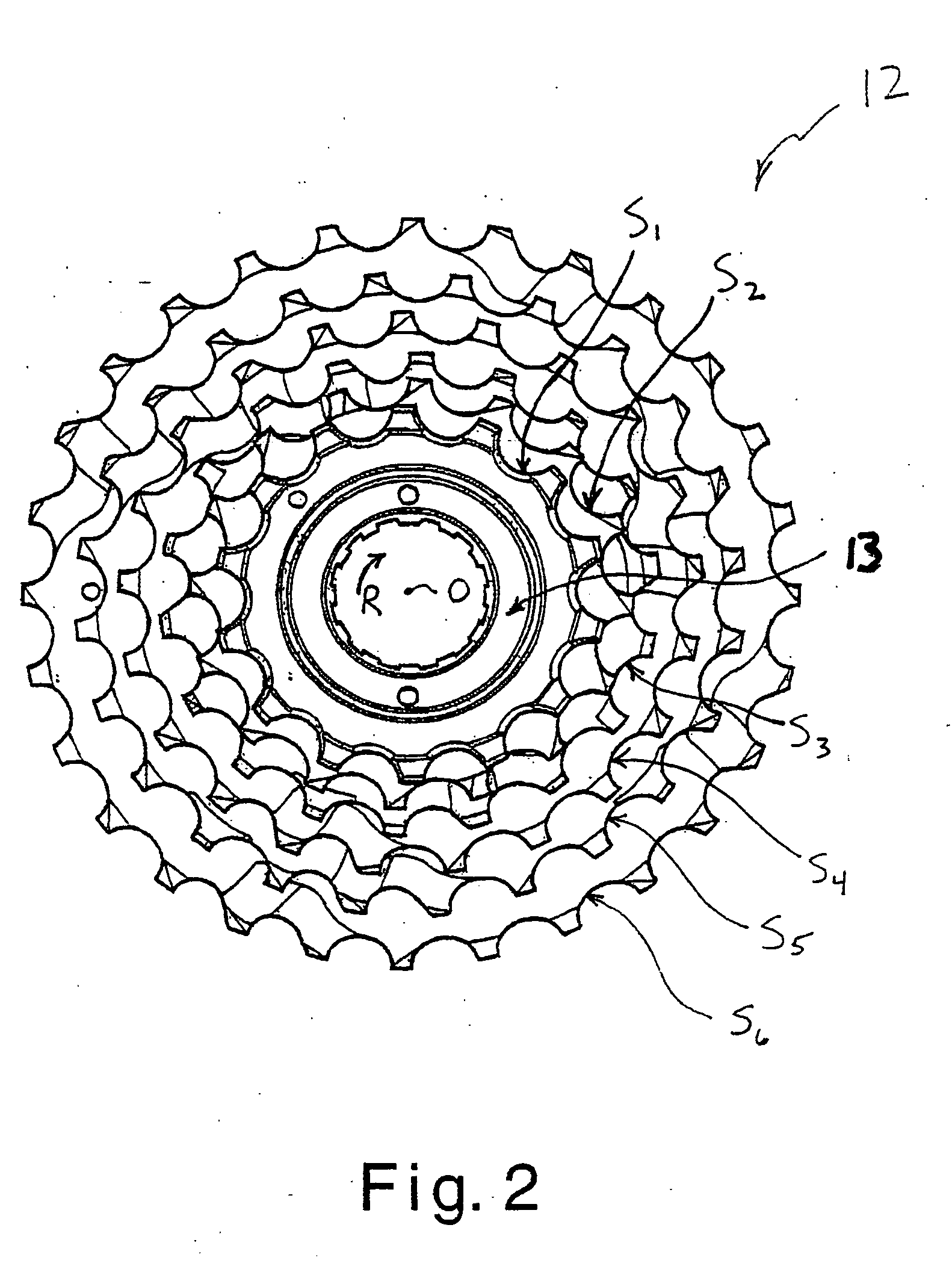 Top sprocket for a rear sprocket assembly and rear sprocket assembly for a bicycle