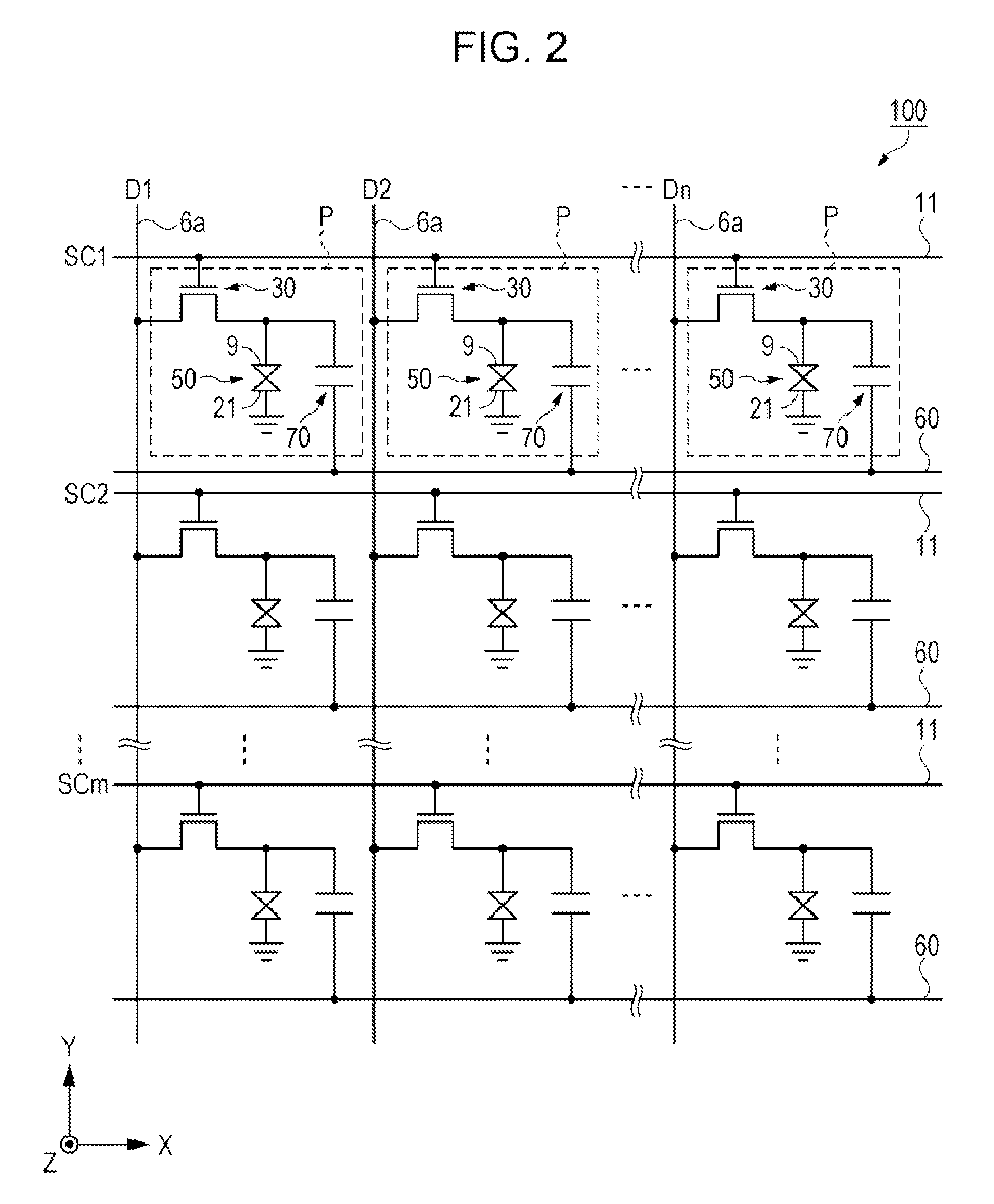 Electro-optic device and electronic apparatus