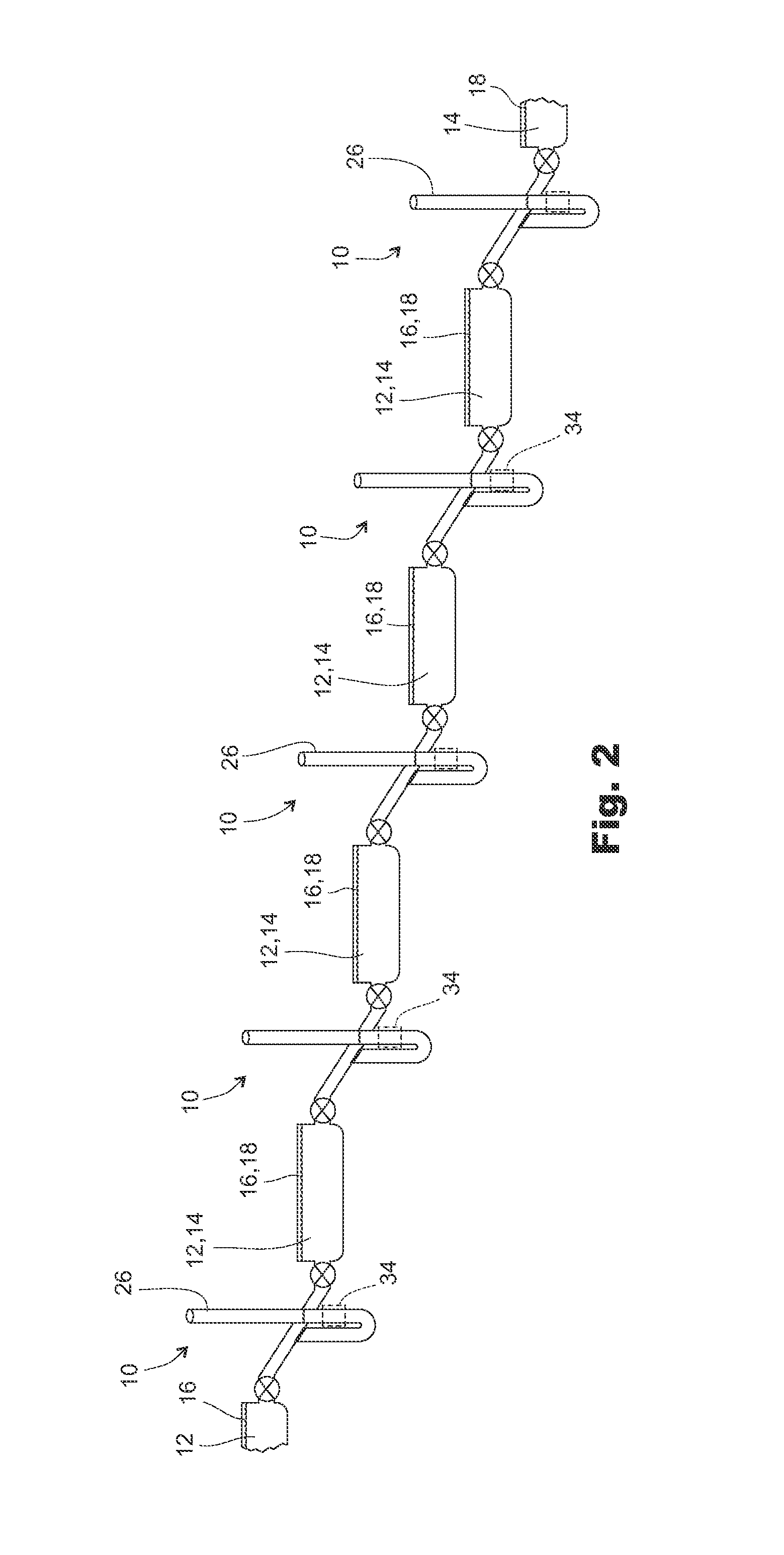 Parallel fish passage apparatuses with hydroelectric power generator and method