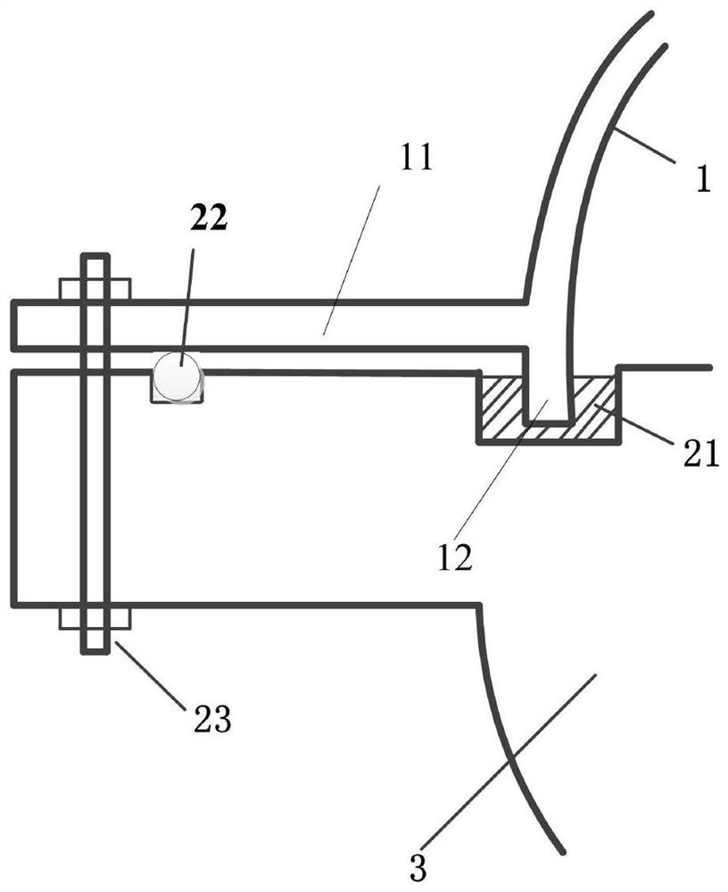 Composite pipeline structure of pipeline suspension transportation tool