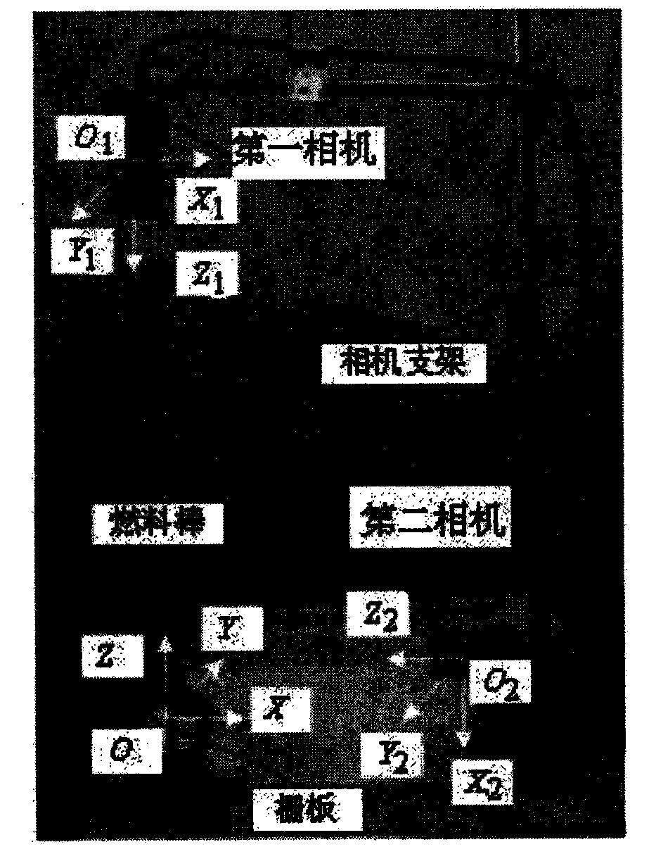 Device and method for automatic recognition of nuclear fuel rod position and orientation