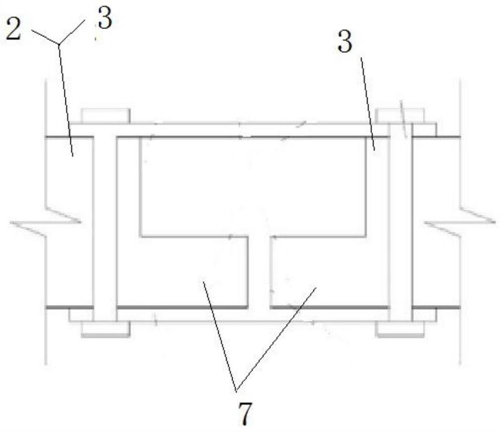 Splicable concrete bidirectional assembly plate and assembly method thereof