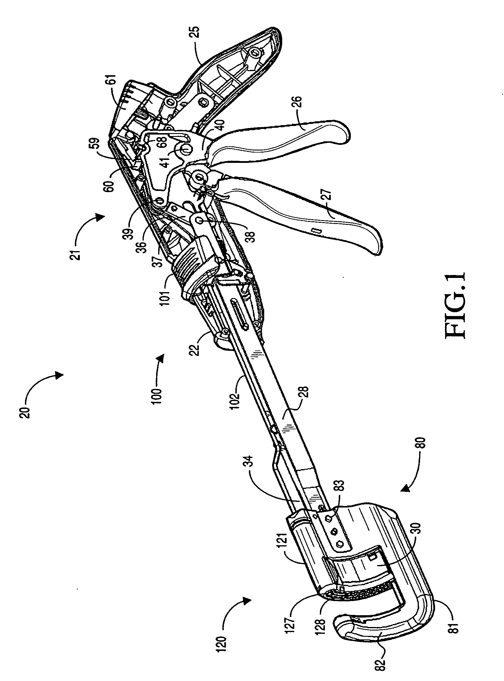 Retaining pin leaver advancement mechanism for a curved cutter stapler