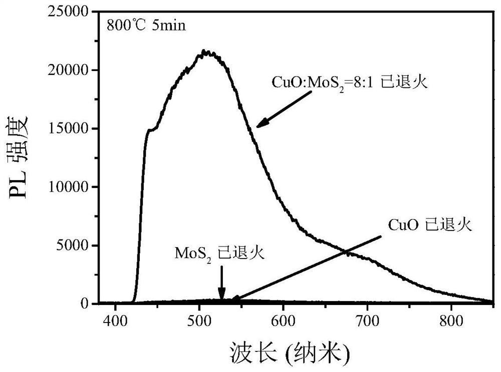 CuO-based composite material with high photoelectric property