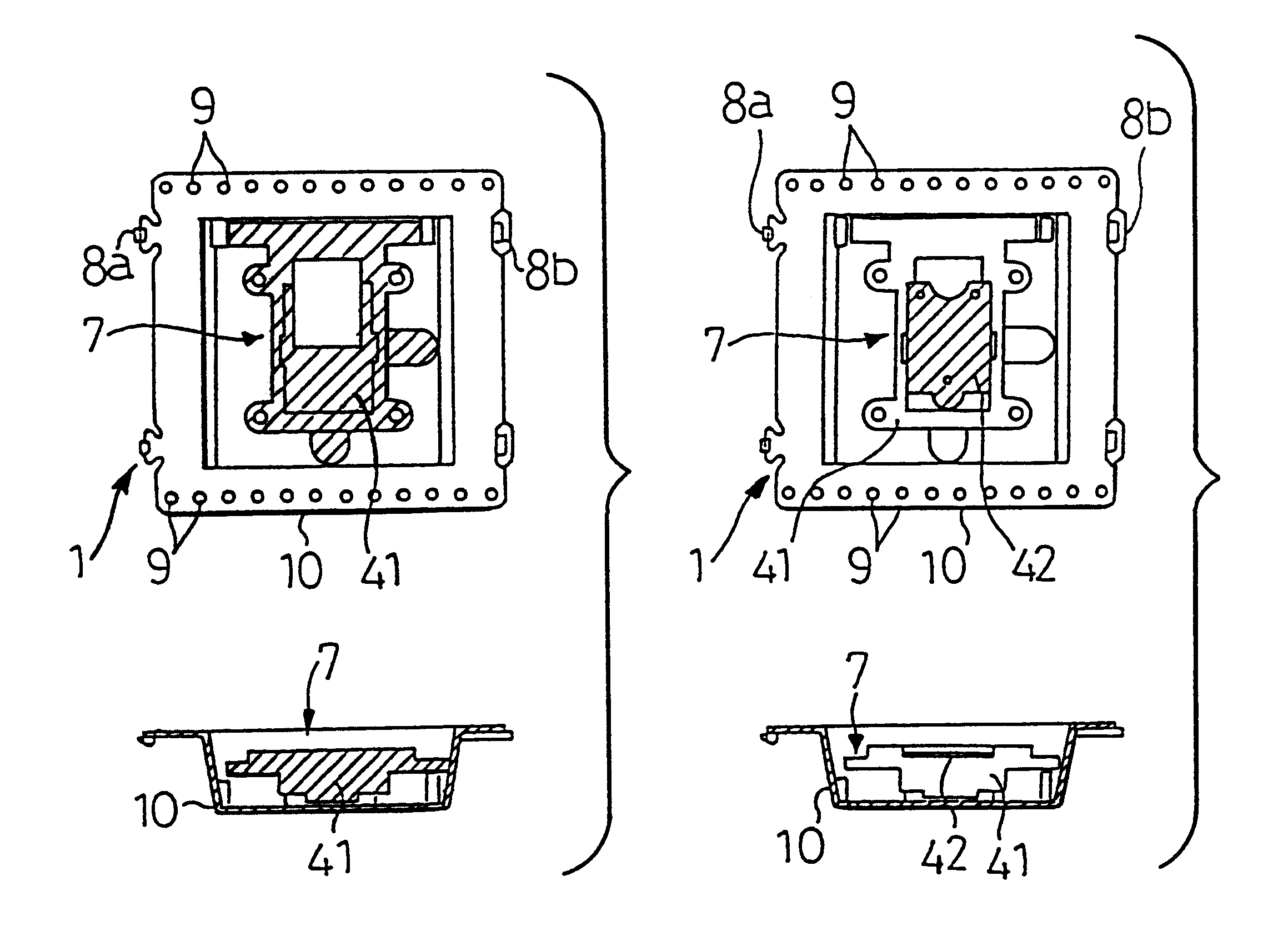 Component assembling method and component assembling apparatus