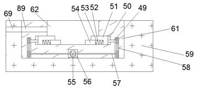 Device for milling, positioning and clamping metal plates and cleaning scrap iron