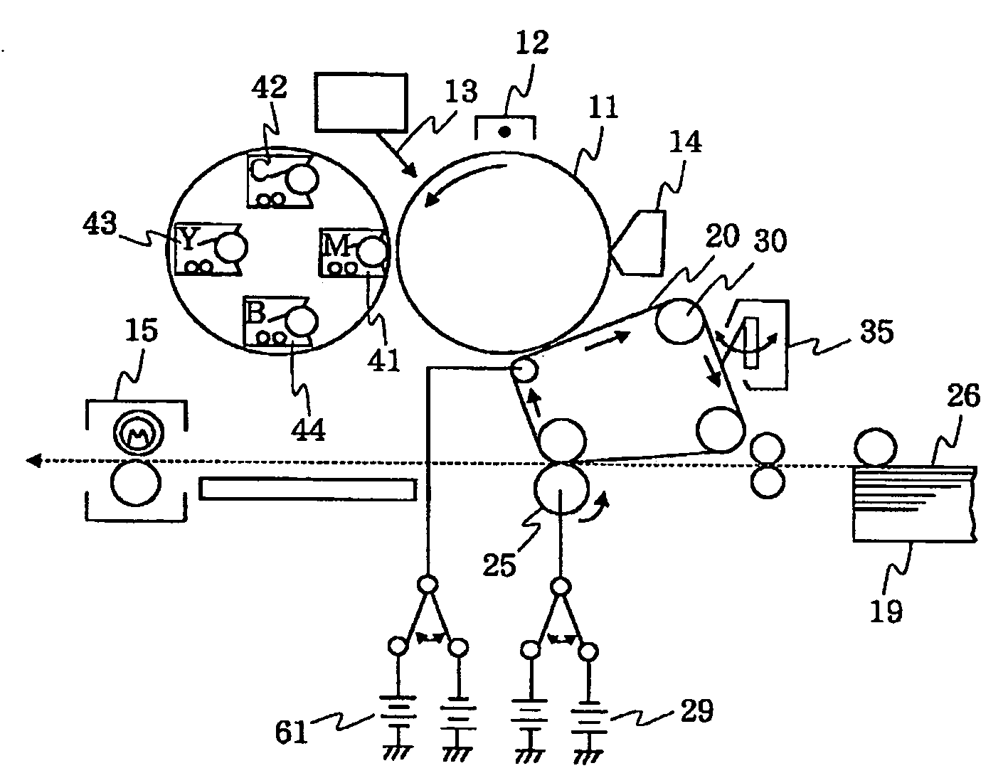 Conductive endless belt and image forming apparatus using the same