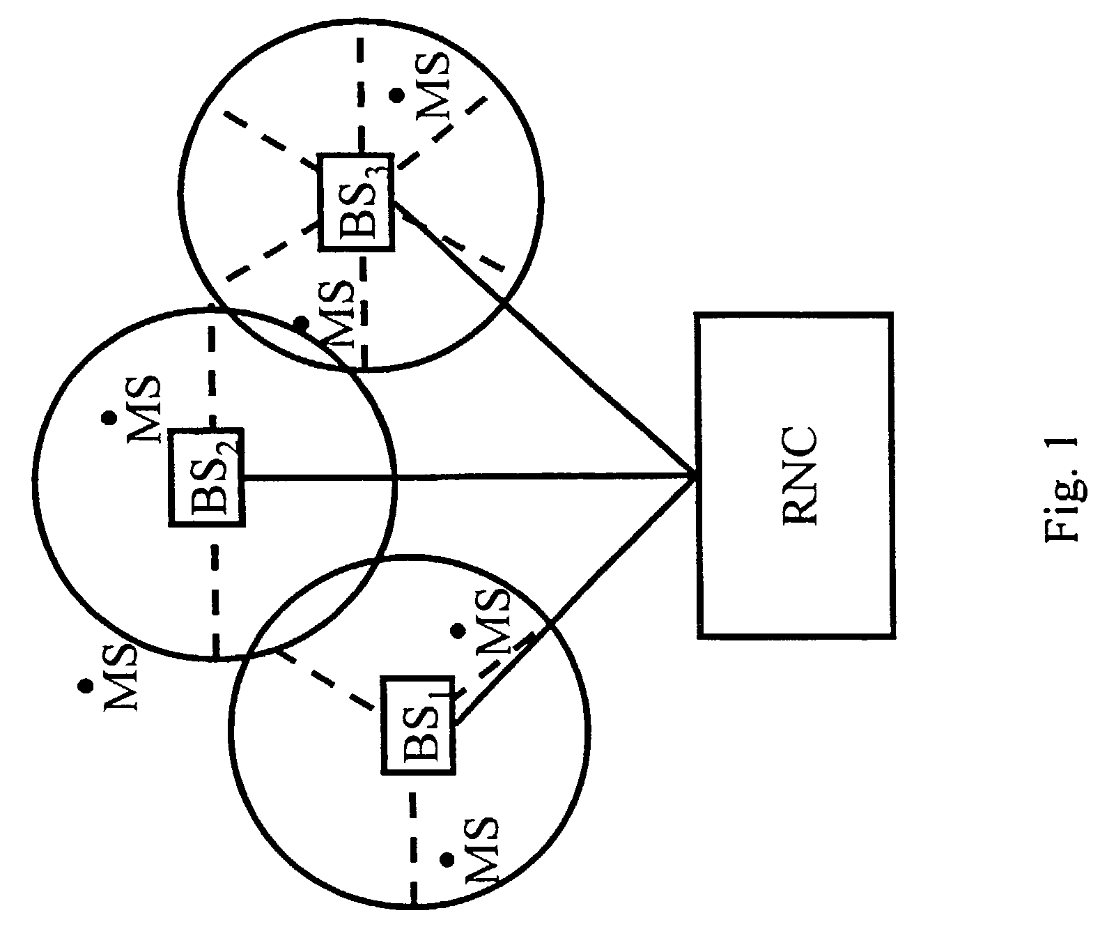 Telecommunication network using the W-CDMA protocol with AAL-2 based termination points