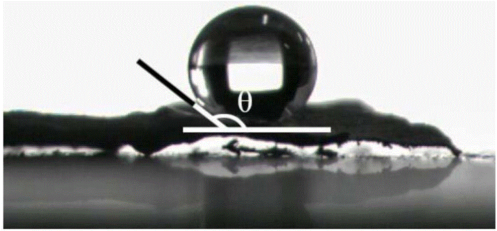 Method for preparing super-hydrophobic copper surface of plant leaf structure