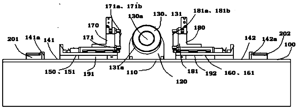 Radial loading device for thin-wall bearing vibration measurement