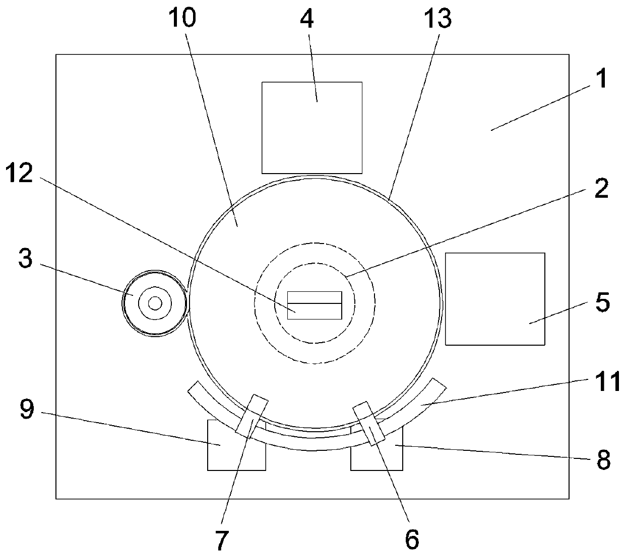 Full-automatic quartz wafer appearance sorting machine