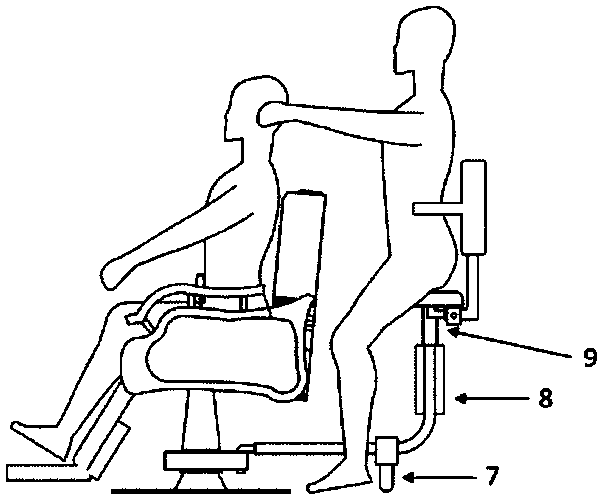 New ergonomic workstation with assisted movement for hairdressers