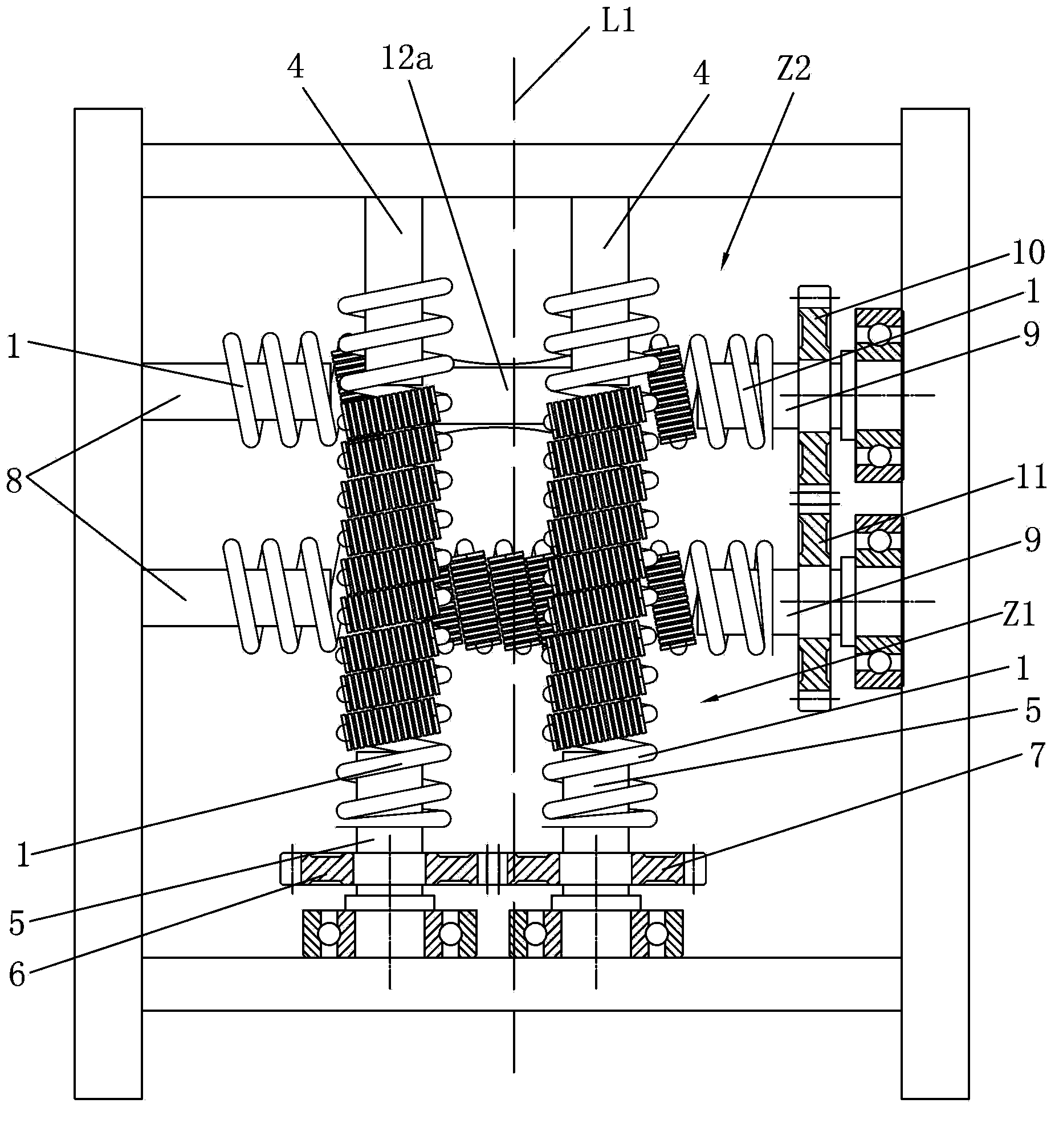 A descaling mechanism