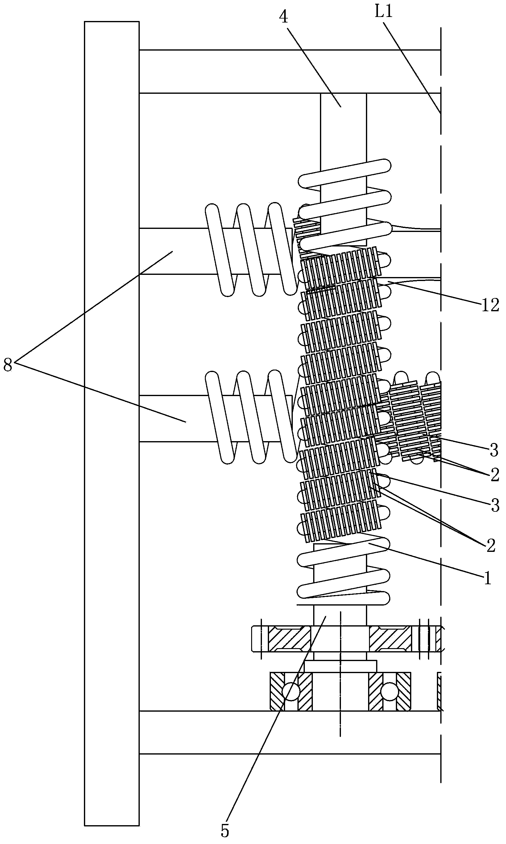 A descaling mechanism