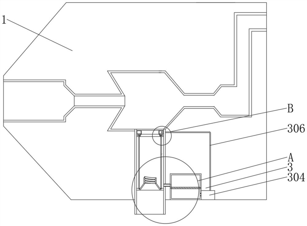 Adjustable pumping drainage device with filtering and cleaning effects