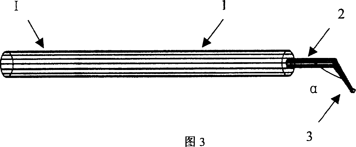 Full embedding bed deep lamellar cornea grafting composite instrument