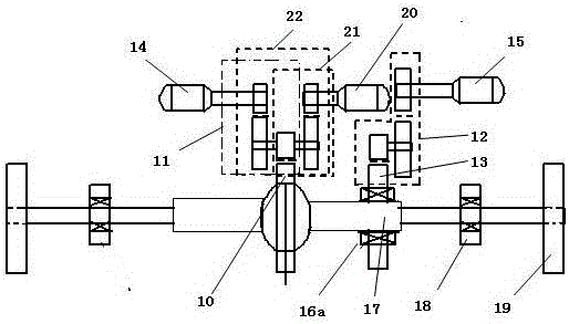 Relay type multi-motor multi-speed-ratio electric vehicle automatic transmission device