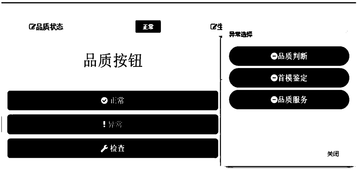 Novel intelligent lamp fixing system for production management and an abnormal maintenance processing method