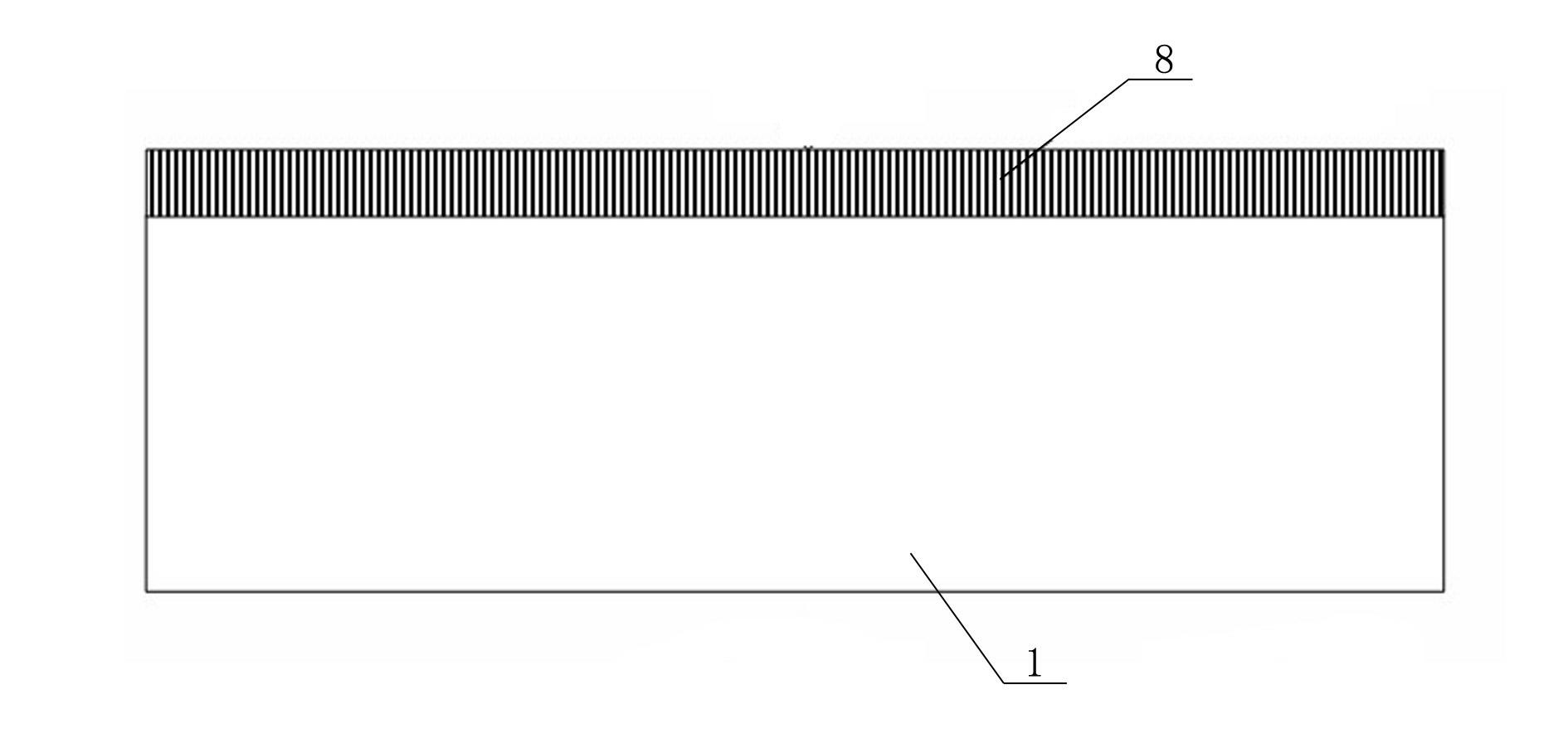MEMS (Micro Electro Mechanical System) capacitor based on three-dimensional silicon micro structure and manufacturing method thereof