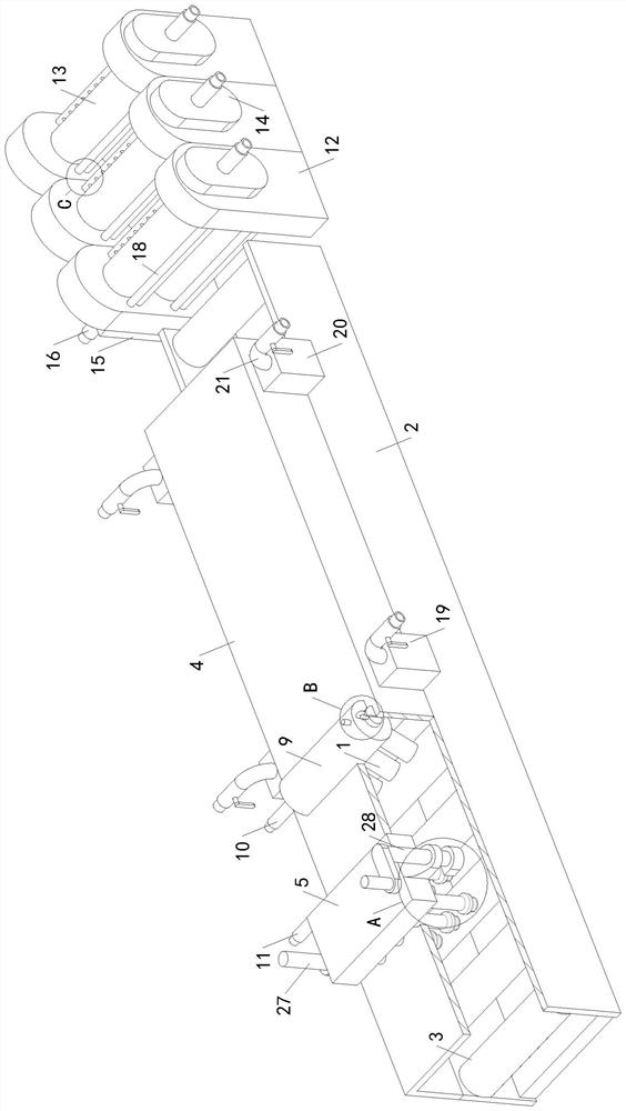 Rough rolling descaling method for hot-rolled steel billet