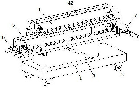 Multifunctional double-layer conveyor for coal processing