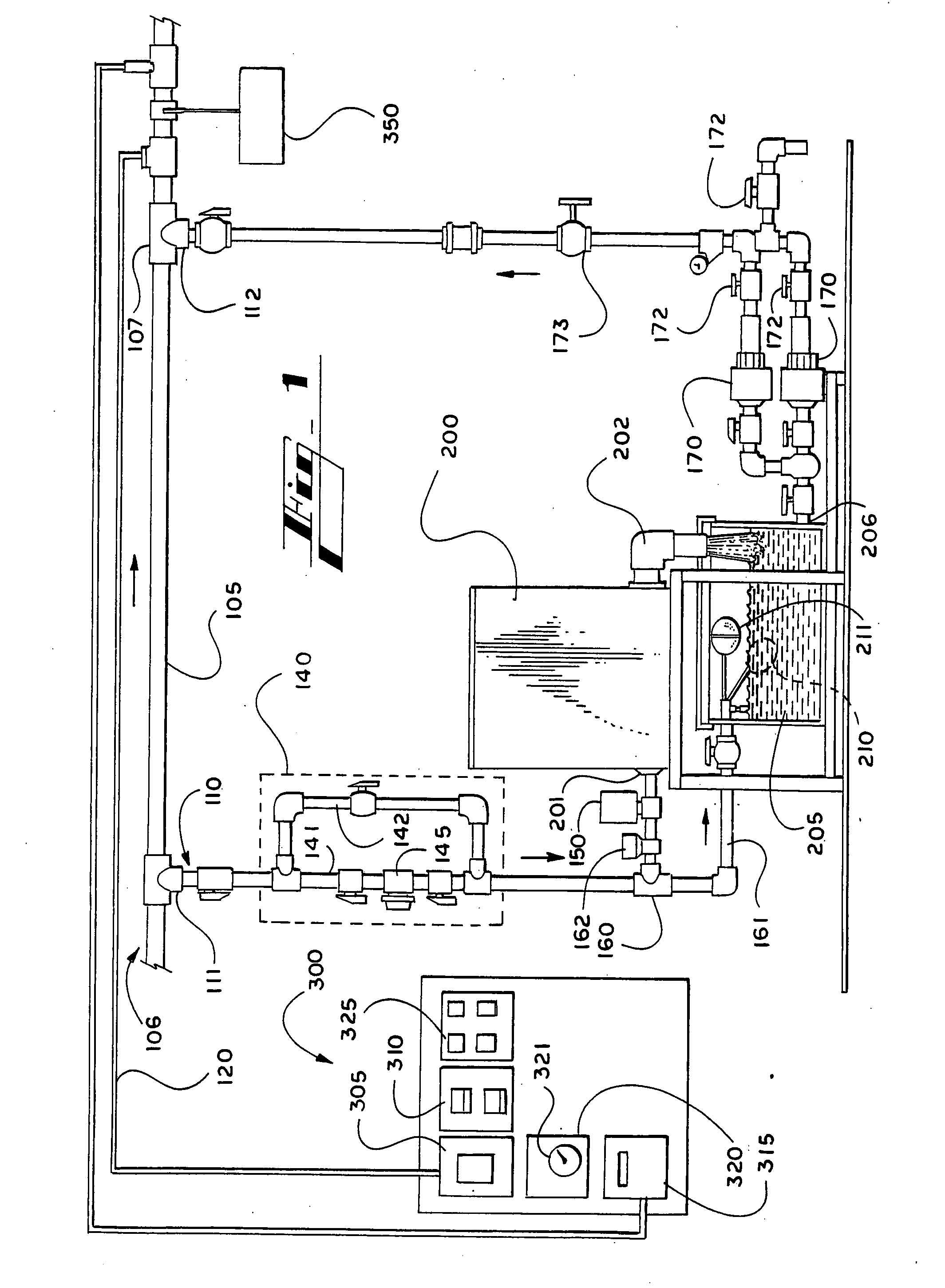Online poultry reprocessing tablet chlorination system and method