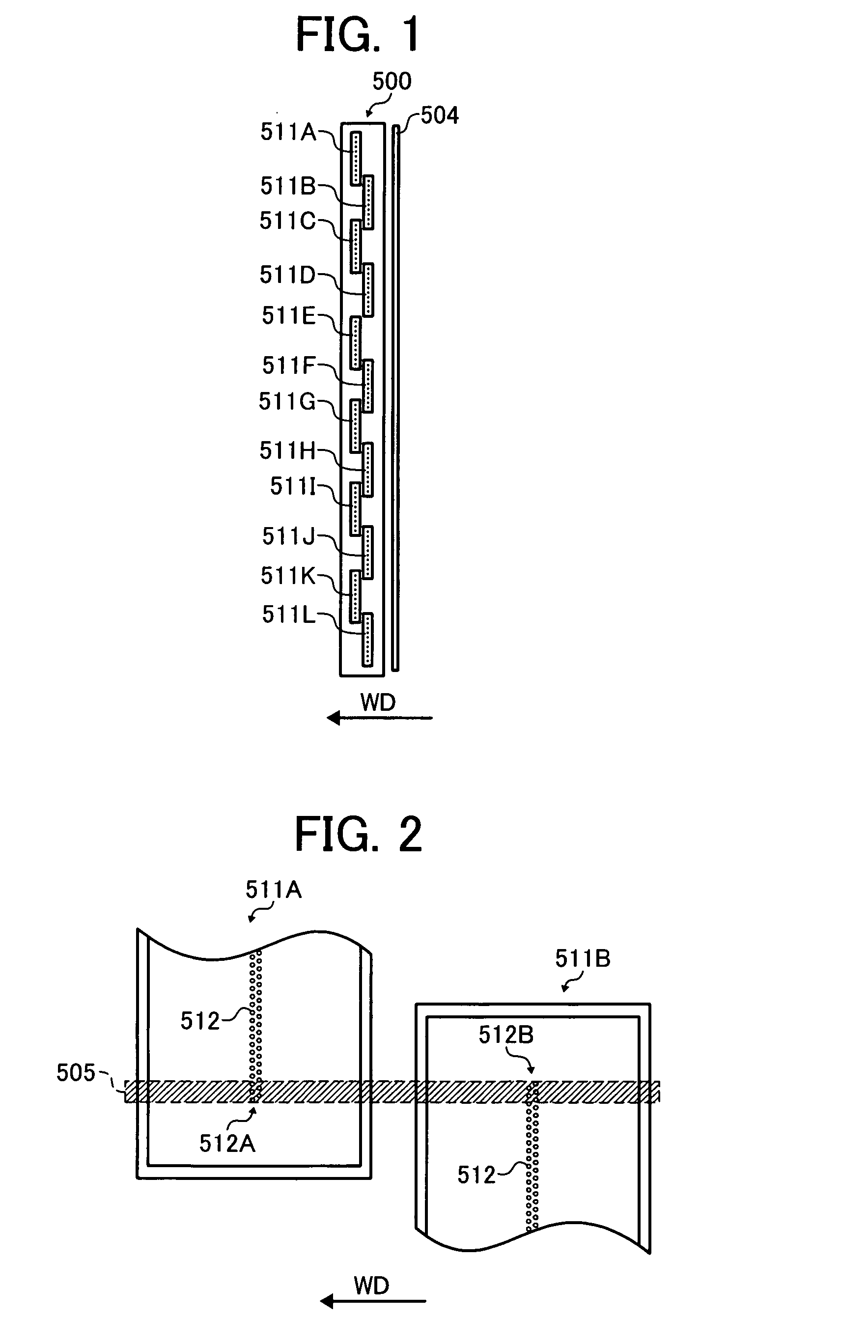 Image forming apparatus having a plurality of liquid discharge heads