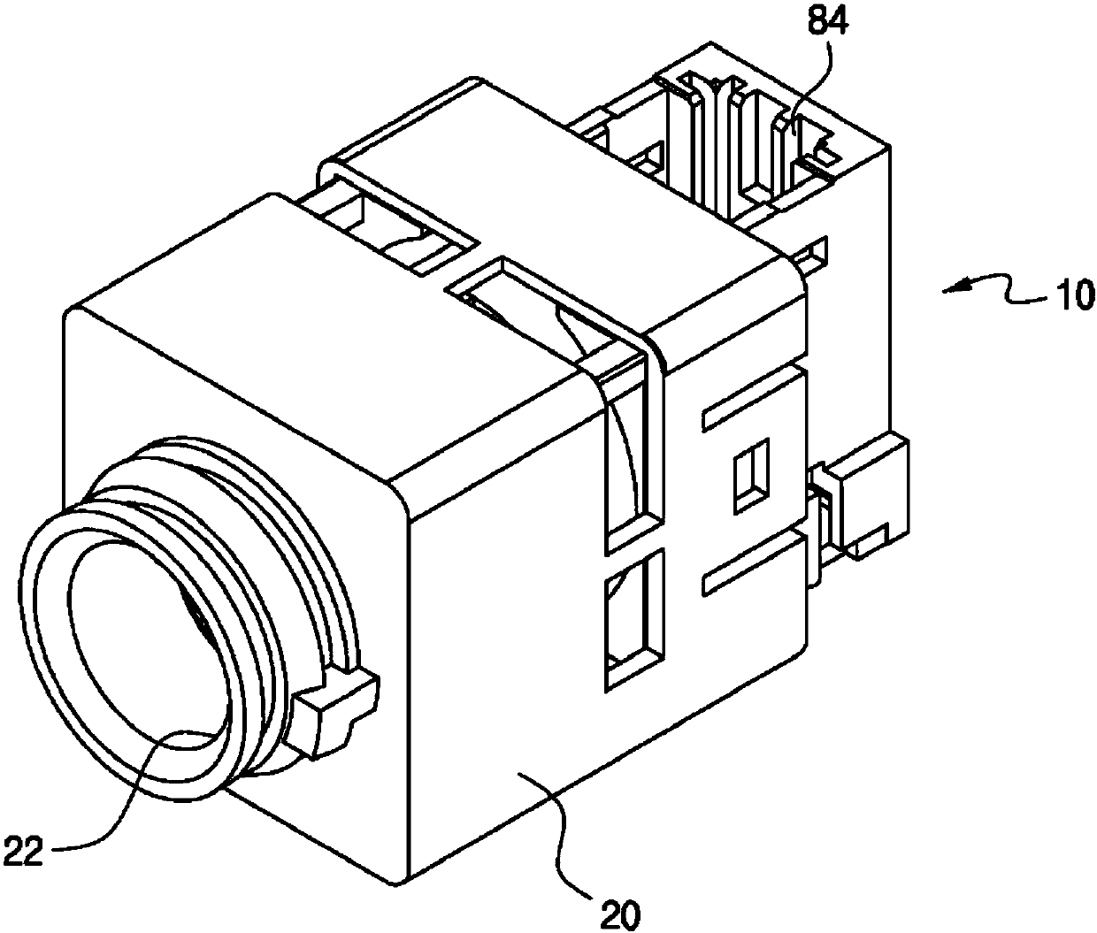 In-car sensor assembly for air conditioning device