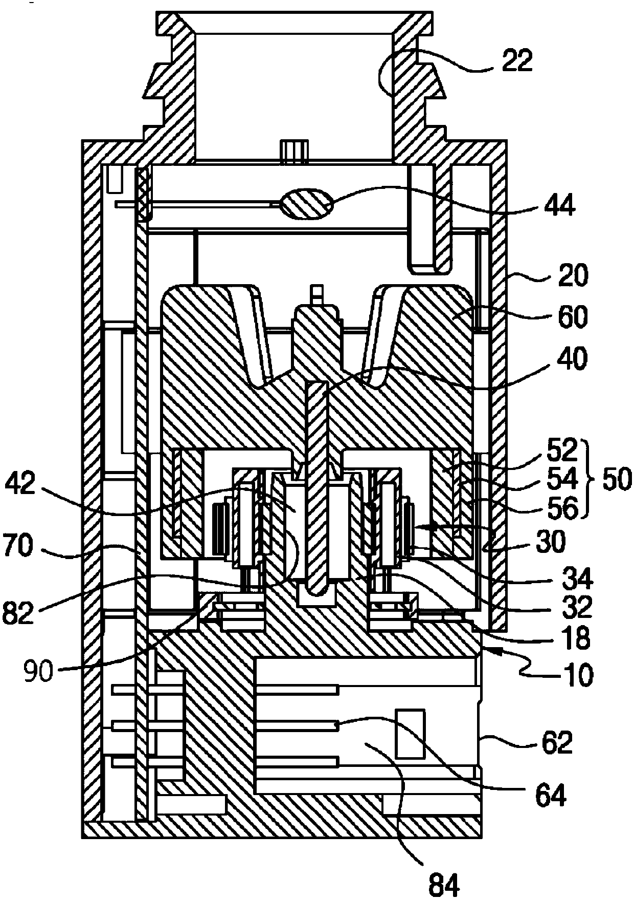 In-car sensor assembly for air conditioning device