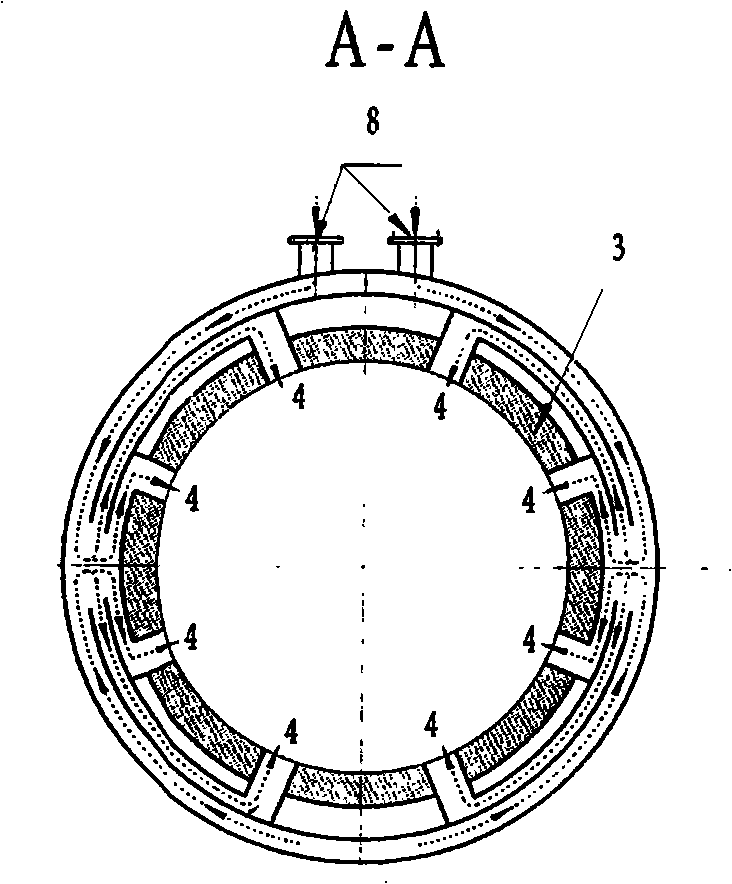 Ignition method and apparatus of product line for sintering porcelain granule