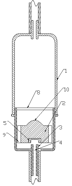 Disposable automatic liquid stopping infusion set and manufacturing method thereof