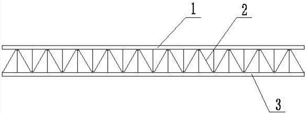 Dot matrix truss structure function material and machining method thereof