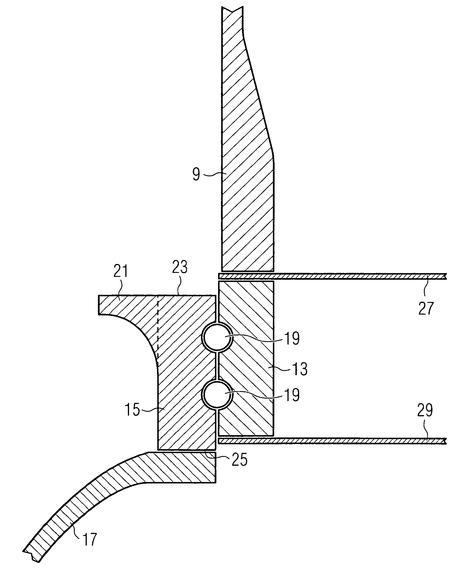 Pitch bearing for wind turbine rotor blades
