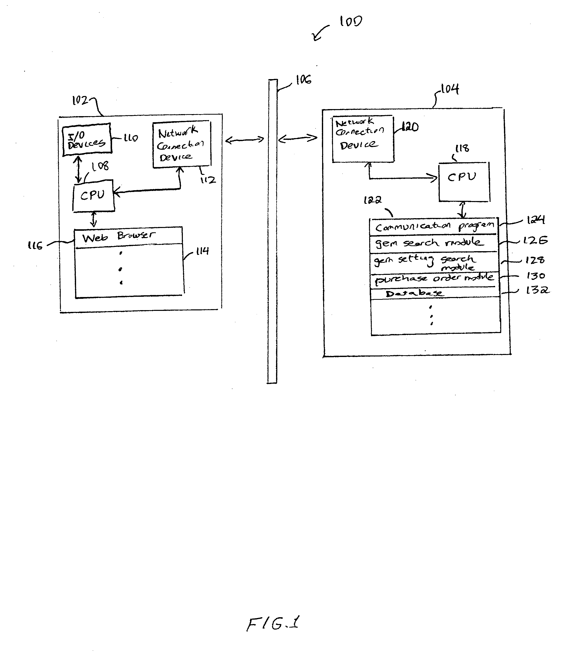 Apparatus and method for facilitating a search for gem settings