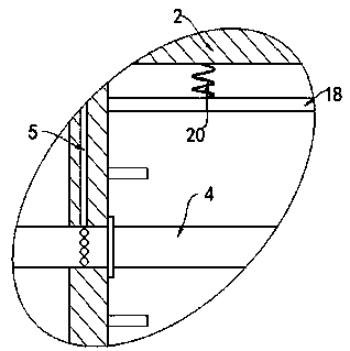 Auxiliary extending instrument for oral medicine