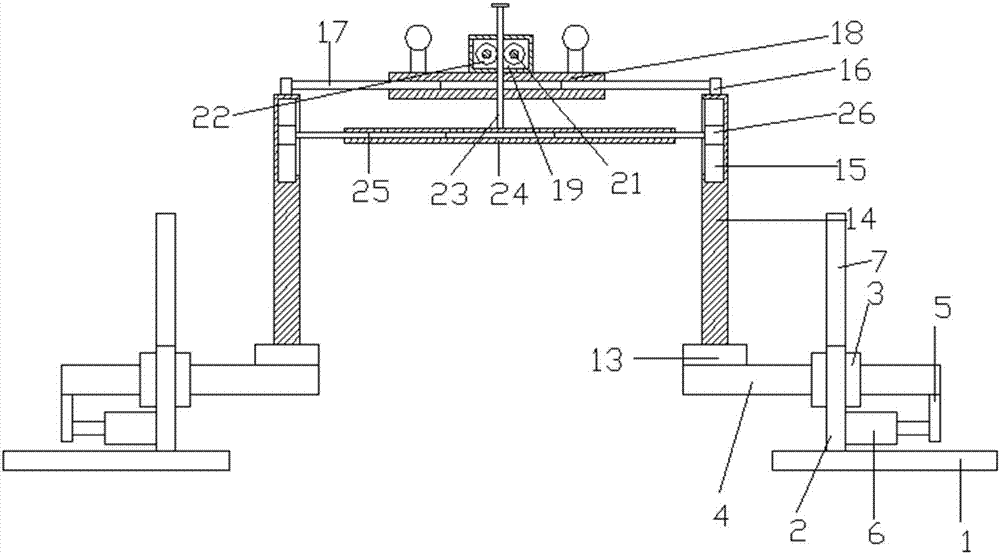 Adjustable-type road bridge limiting device