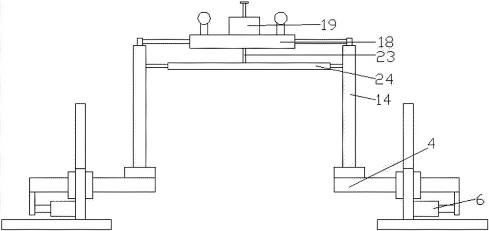 Adjustable-type road bridge limiting device