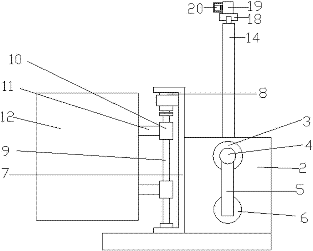 Adjustable-type road bridge limiting device