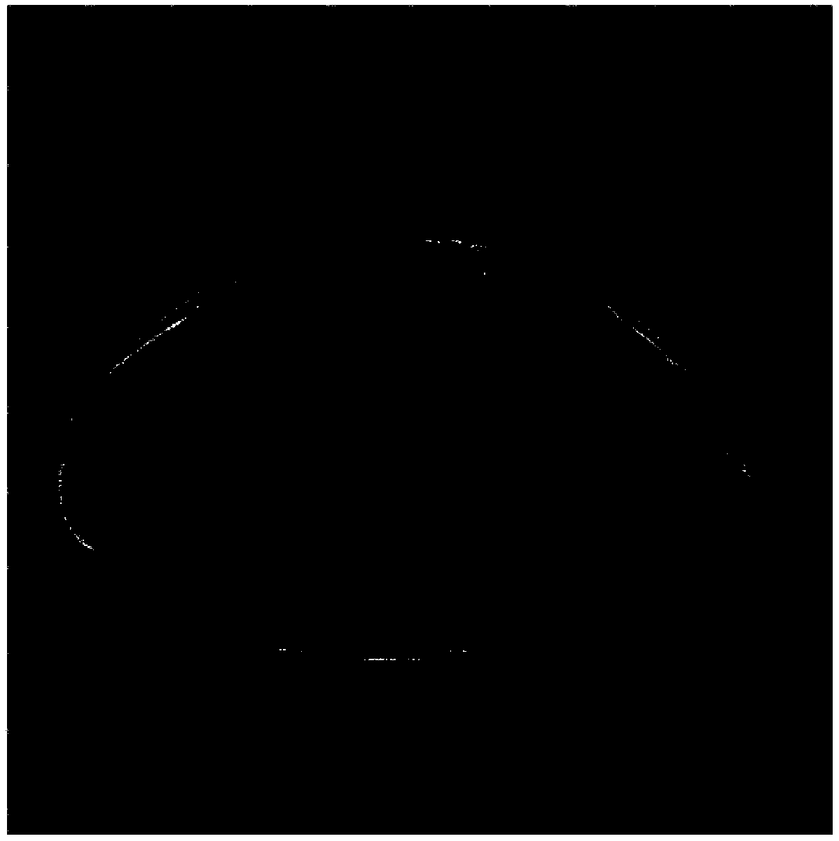 Method for reconstructing sparse degree CT (Computed Tomography) image