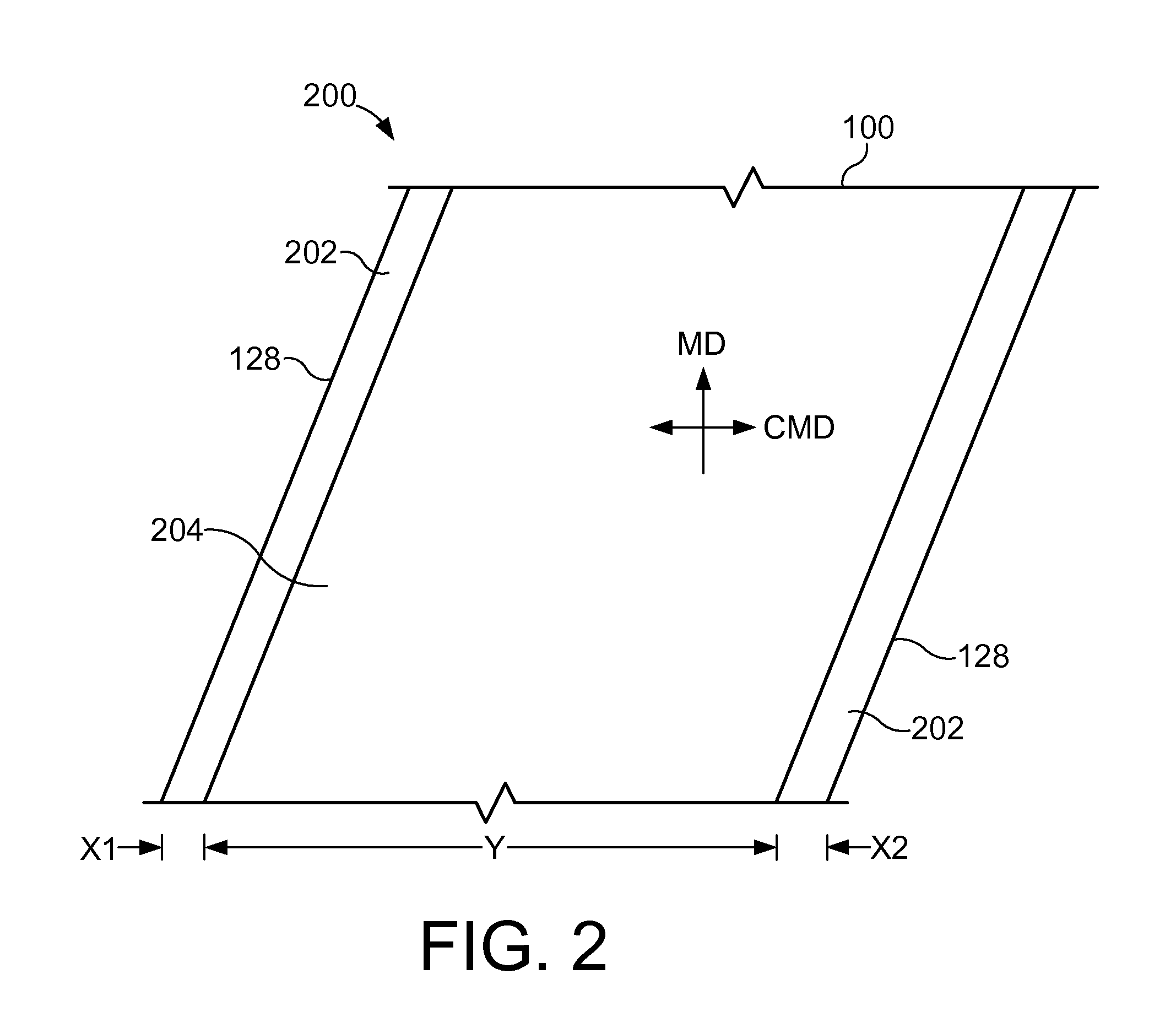 Industrial fabric with traction coating