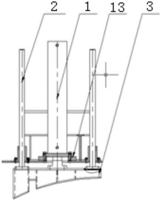 Platform and method for testing protective capability of tunnel construction rescue capsule body