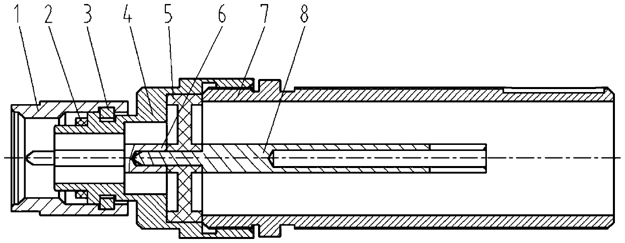 A High Precision Phase Adjustable RF Connector