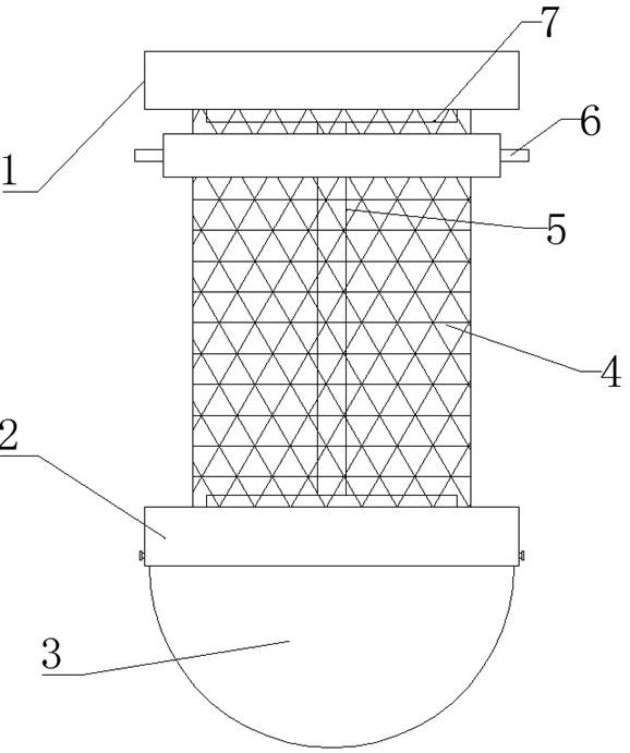 An insecticidal device for planting Chinese medicinal materials