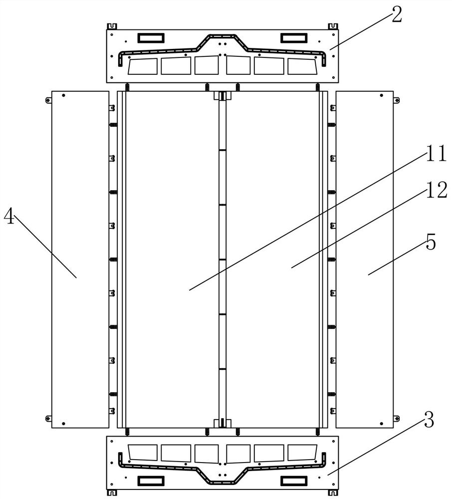 Concrete excrement discharge groove manufacturing mold and concrete excrement discharge groove manufacturing method