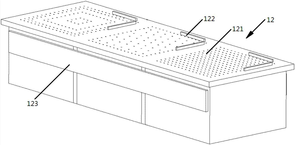 Three-axis linkage automatic sandblasting device for diamond wire polysilicon wafers